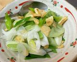 豚バラブロックニンニクネギ焼き作り方3写真