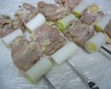 レモンた～っぷり❤ピリ辛ねぎだれ焼き鳥作り方2写真