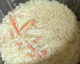 ぶち込んで炊くだけ！簡単美味しい　蟹めし作り方5写真