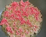 ボロネーゼパスタ〜バジル風味作り方1写真