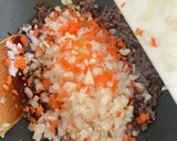 ボロネーゼパスタ〜バジル風味作り方3写真