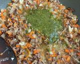 ボロネーゼパスタ〜バジル風味作り方4写真
