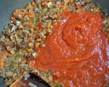 ボロネーゼパスタ〜バジル風味作り方5写真