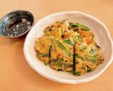 キムチ入り海老チヂミ作り方10写真