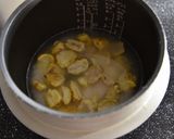 栗おこわ☆炊飯器で作り方3写真