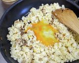 塩分控えめでも美味しい水菜チャーハン作り方8写真