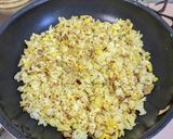 塩分控えめでも美味しい水菜チャーハン作り方9写真