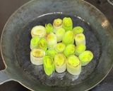 簡単！リーキのマヨチーズ焼き作り方3写真