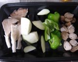 お豆のグリーンカレー作り方1写真