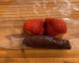 簡単 いちご大福 材料3つ ライスペーパ作り方4写真