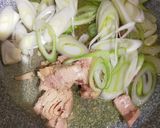ツナと大葉の葱パスタ作り方3写真