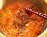 オヤジ飯！魚介チゲ★シーフード入れるだけ作り方3写真