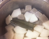 給食の「いかと大根の煮物」♡しみしみ大根作り方3写真