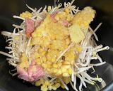 ホットクックで★コーンバターもやし作り方1写真