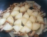 厚揚げ、大根、豚バラ、キャベツのおかず作り方6写真