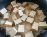 厚揚げ、大根、豚バラ、キャベツのおかず作り方7写真