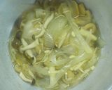 オムレツ(甘酢きのこソース)作り方4写真