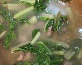 ≪韓国風≫ 牛肉とうまい菜のスープ作り方9写真