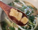 ≪韓国風≫ 牛肉とうまい菜のスープ作り方10写真
