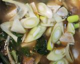 ≪韓国風≫ 牛肉とうまい菜のスープ作り方12写真