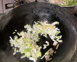 ジャガ芋豚角切りの甜麺醤炒めと大根スープ作り方3写真