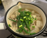 ジャガ芋豚角切りの甜麺醤炒めと大根スープ作り方8写真
