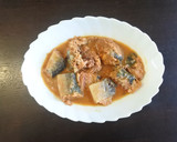 鯖缶とトマトの濃厚マヨチーズ❀作り方1写真