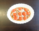 鯖缶とトマトの濃厚マヨチーズ❀作り方2写真