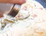 干しきのこの旨味たっぷりなクリームパスタ作り方12写真
