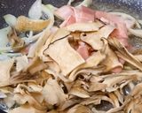 干しきのこの旨味たっぷりなクリームパスタ作り方9写真