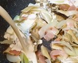 干しきのこの旨味たっぷりなクリームパスタ作り方10写真