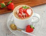 レンチン3分★簡単米粉のマグカップケーキ作り方5写真
