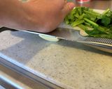 ほうれん草と茄子のトマトパスタ作り方3写真
