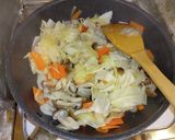 ベビー帆立と野菜のバター醤油炒め作り方6写真
