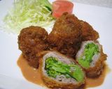ブロッコリーのお肉巻き巻きフライ作り方6写真
