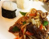 我が家の焼きうどんです☆ワンパン作り方7写真