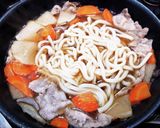 超簡単！寒い冬に豚汁うどん！！作り方6写真