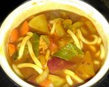 冬野菜カレーうどん作り方7写真