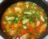 【簡単】豆腐と野菜のあんかけスープ作り方3写真