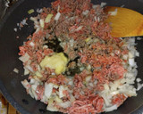 ピーマンと茄子の挽き肉炒め(和風)作り方6写真