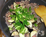 ピーマンと茄子の挽き肉炒め(和風)作り方7写真