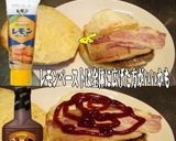 美味ドレBBQレモンベーコンエッグバーガ作り方1写真
