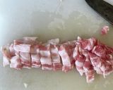 豚バラ肉と野菜のオムライス作り方4写真