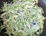 大量消費！【水菜のチーズチヂミ】海苔入り作り方5写真