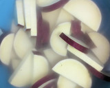 食材１つ【さつまいものオイマヨ炒め】作り方1写真