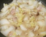 白菜☆大根☆10分シチュー☆米粉クリーム作り方4写真
