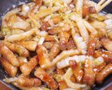 白菜消費✨豚バラと白菜のあまから和風炒め作り方5写真