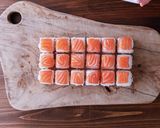 サーモンたっぷりキューブ寿司作り方3写真