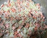 鮭とキャベツのパスタ作り方5写真