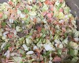 鮭とキャベツのパスタ作り方6写真